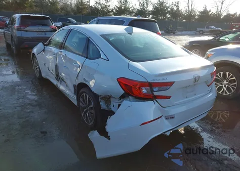 2018 Honda Accord Hybrid z USA, uszkodzony, nr VIN 1HGCV3F1XJA006773